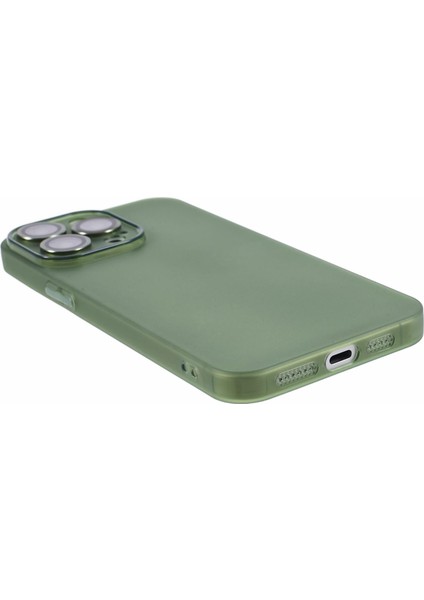 iPhone15 Pro Tpu Case Için Metal Lens Halka Yeşil (Yurt Dışından)
