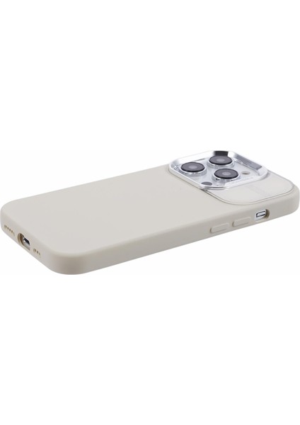 iPhone15 Pro Max Cep Telefon Kılıfı Için Düşme Koruma Sıvı Silikon Kapak-Antique Beyaz (Yurt Dışından) fırsatları