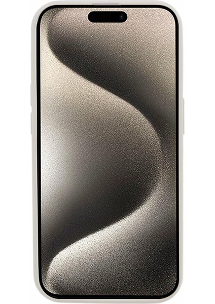 iPhone15 Pro Max Cep Telefon Kılıfı Için Düşme Koruma Sıvı Silikon Kapak-Antique Beyaz (Yurt Dışından) indirimleri