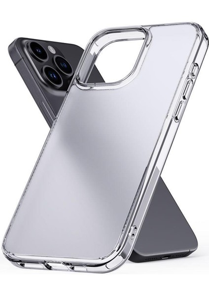 iPhone15 Pro Max Cep Telefon Kılıfları Mat Tpu+Pc Anti-Drop Geri Kapak Şöhretli (Yurt Dışından)