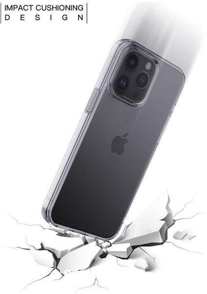 iPhone15 Pro Max Cep Telefon Kılıfları Mat Tpu+Pc Anti-Drop Geri Kapak Şöhretli (Yurt Dışından)