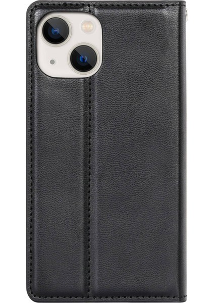 Hanman Minuo Serisi iPhone15 Tam Koruma Deri Kapak Cüzdan Stand Telefon Kılıf (Yurt Dışından)