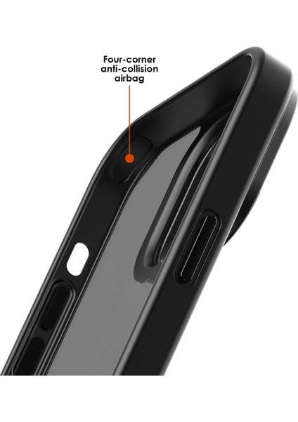 iPhone15 Tpu+Pc Için Yarı Saydam Mat Kapak, Magsafe-Green ile Uyumlu Koruyucu Manyetik Telefon Kasası (Yurt Dışından)
