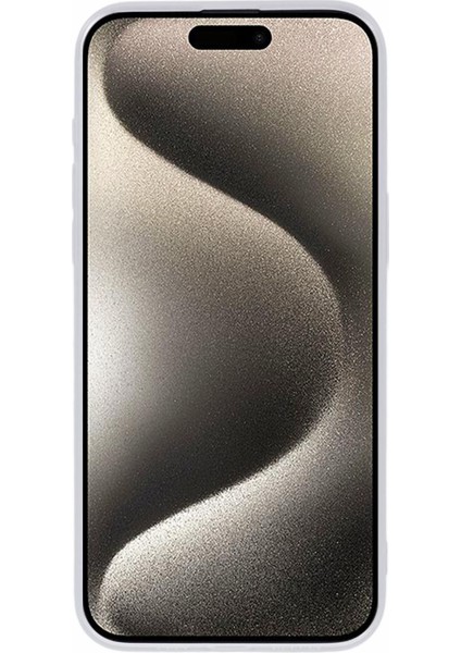 iPhone15 Pro Matte Kılıf Şeffaf Beyaz Tpu Telefon Kapağı Dalgalanma Karşıtı Şok Geçirmez Kılıf (Yurt Dışından) indirimleri