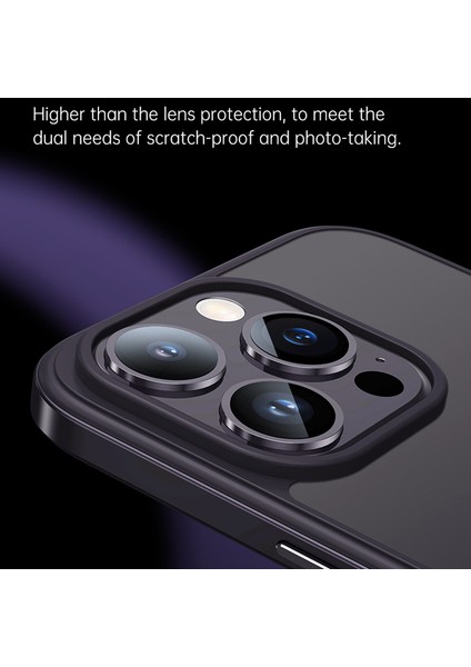 iPhone15 Pro Tpu+Temperli Cam Telefon Kapağı Metal Çerçeve Elektrofüze Anti-Çizelge Koruması Vaka-Pembe (Yurt Dışından) modelleri