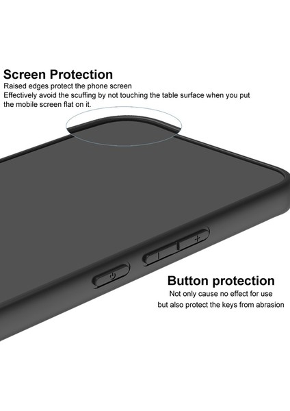 iPhone15 Plus Kılıf Anti-Çizgi Pu Deri+Pc+Tpu Telefon Kapak Dokunma Dokusu (Yurt Dışından)