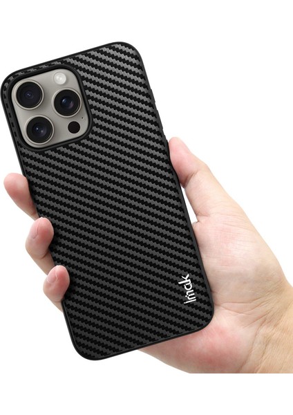 iPhone15 Pro Max Telefon Kılıfı Anti-Cratch Phone Cover-Carbon Fiber Dokusu (Yurt Dışından) fiyatları