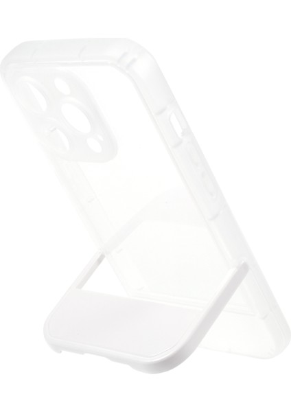 Kickstand ile iPhone15 Pro Case Pc+Tpu Telefon Kasası Için Şok Geçirmez Kapak (Yurt Dışından)