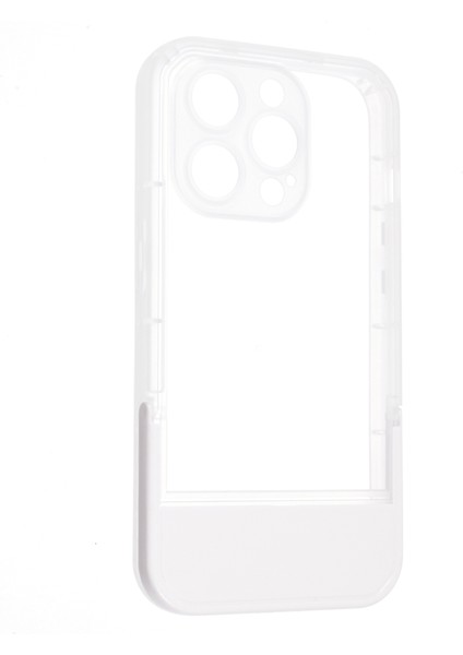Kickstand ile iPhone15 Pro Case Pc+Tpu Telefon Kasası Için Şok Geçirmez Kapak (Yurt Dışından)