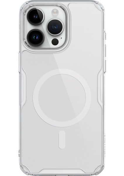 iPhone15 Pro Telefon Kılıfı Için Nature Pro Serisi Pc+Tpu Arka Kapak Magsafe-Tövbe ile Uyumlu (Yurt Dışından)