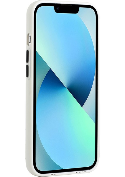 iPhone15 Tpu Koruyucu Telefon Kartına Kahraman Geri Kapak Kart Tutucu-White ile (Yurt Dışından)