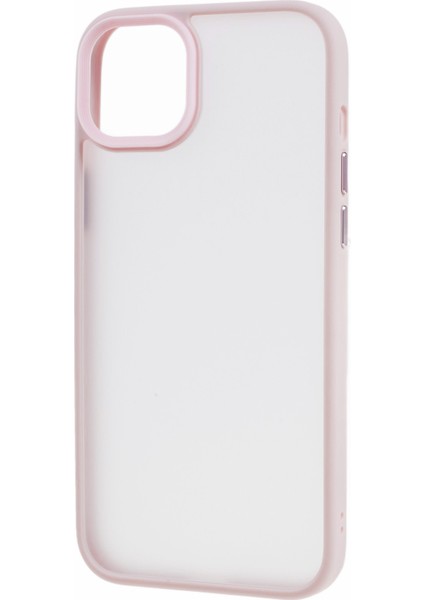 iPhone15 Plus Koruyucu Tpu+Akrilik Mat Telefon Kabuk Pembe (Yurt Dışından)