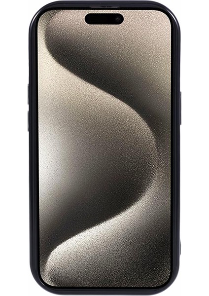 iPhone15 Plus Için Hyt Serisi Plus Case Tpu Telefon Kapağı Elektrokaplatma Lens Çerçevesi (Hassas Kesim) -Black (Yurt Dışından)