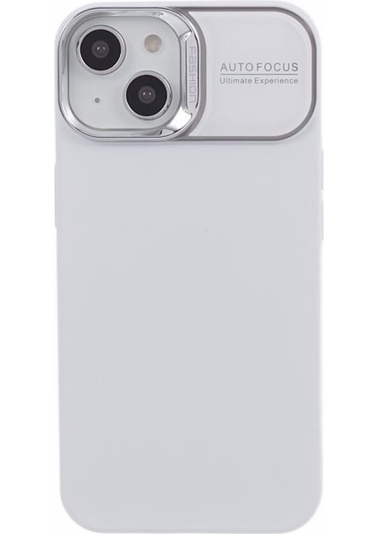 iPhone15 Için Cilt Touch Hissed Hisset Sıvı Silikon Cep Telefonu Vaka-Beyaz (Yurt Dışından) fiyatları
