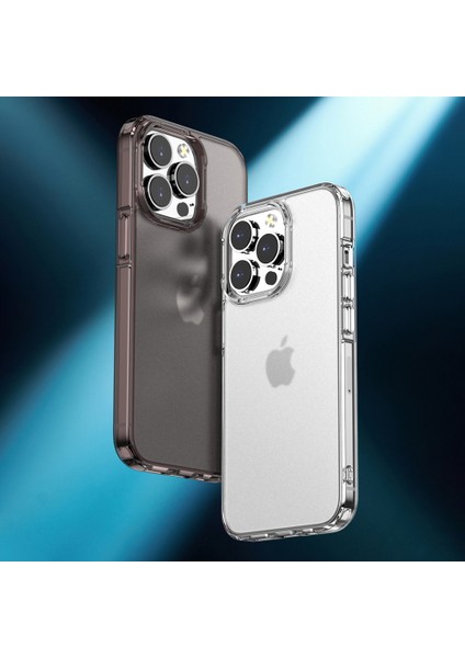 iPhone15 Pro-Matte Telefon Kapağı Yarı Saydam Pc+Tpu Hibrit Koruyucu Koruyucu Kılıf Koruması (Yurt Dışından) fiyatları