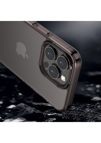 iPhone15 Pro-Matte Telefon Kapağı Yarı Saydam Pc+Tpu Hibrit Koruyucu Koruyucu Kılıf Koruması (Yurt Dışından) modelleri