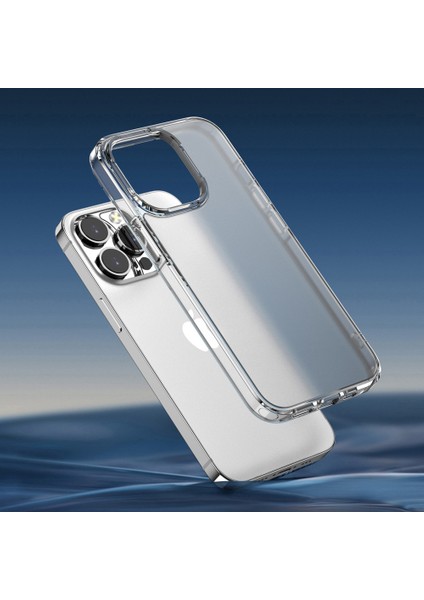 iPhone15 Pro-Matte Telefon Kapağı Yarı Saydam Pc+Tpu Hibrit Koruyucu Koruyucu Kılıf Koruması (Yurt Dışından) fırsatları