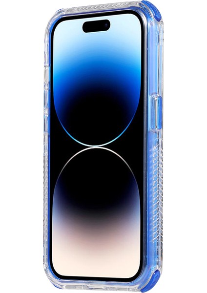 iPhone15 Pro Max Four Corners Yastıklama Telefon Kılıfı Pc+Tpu Moblie Telefon Geri Kapak Blue (Yurt Dışından) indirimleri