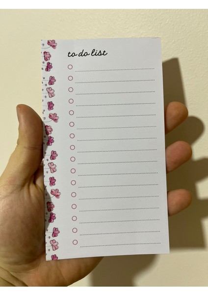 To Do List Çek Kopar 30 Sayfa