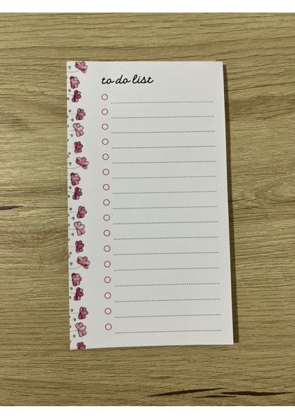 To Do List Çek Kopar 30 Sayfa