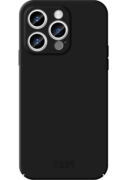 Jk Qin Serisi Akrilik+Tpu Mat Telefon Kılıfı iPhone15 Pro Cilt-Touch Şok Geçirmez Kapak Black (Yurt Dışından)