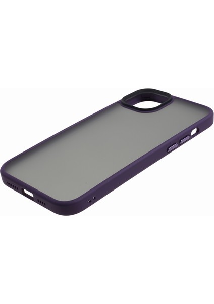 iPhone15 Cilt Touch Tpu+Akrilik Mat Telefon Kapak-Etkin (Yurt Dışından)