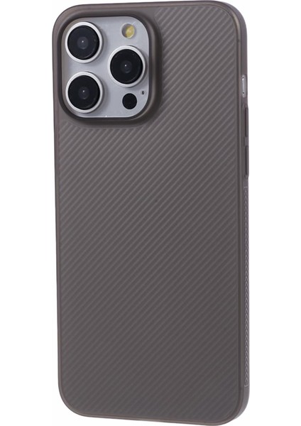 iPhone15 Pro Telefon Kapağı Ultra-Ince Pc Akıllı Telefon Kılıfı Shell-Grey (Yurt Dışından)