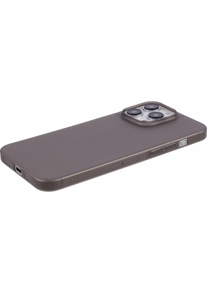 iPhone15 Pro Telefon Kapağı Ultra-Ince Pc Akıllı Telefon Kılıfı Shell-Grey (Yurt Dışından)