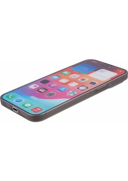 iPhone15 Pro Telefon Kapağı Ultra-Ince Pc Akıllı Telefon Kılıfı Shell-Grey (Yurt Dışından)
