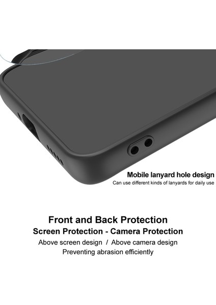 iPhone15 Case Pu Deri Kaplamalı Pc+Tpu Cep Telefonu Kapak Dokunma Dokusu (Yurt Dışından)