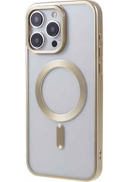 iPhone14 Pro Mat Elektrografi Için Magsafe-Sarı ile Uyumlu Akıllı Telefon Kabuğu (Yurt Dışından)