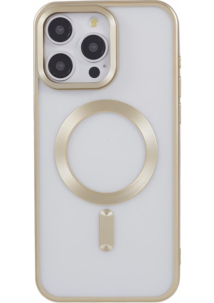 iPhone14 Pro Mat Elektrografi Için Magsafe-Sarı ile Uyumlu Akıllı Telefon Kabuğu (Yurt Dışından)