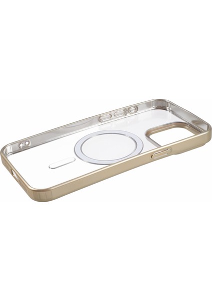 iPhone14 Pro Mat Elektrografi Için Magsafe-Sarı ile Uyumlu Akıllı Telefon Kabuğu (Yurt Dışından)