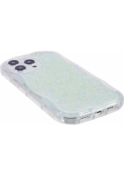 iPhone14 Pro Case Epoksi Bling Pulins Için Jtw Serisi Tpu Telefon Geri Kapak Yeşili (Yurt Dışından)