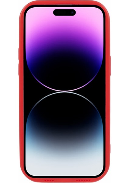 Wd Serisi iPhone14 Pro Tpu Kılıfı Ince Uygun Renkli Ka Cep Telefonu Kapak-Kırmızı (Yurt Dışından)