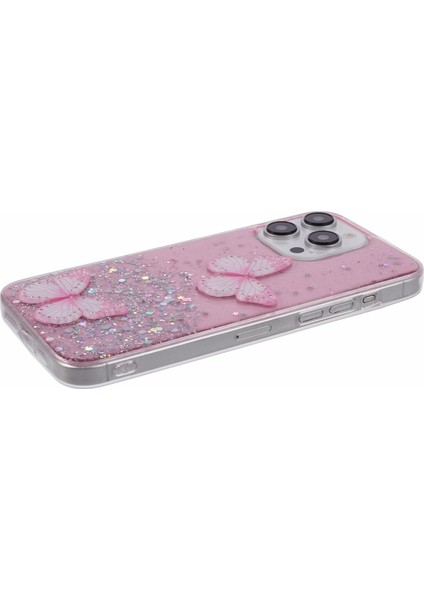 iPhone12 6.1 Inç/12 Pro 6.1 Inç Kasa Tpu+Pvc Büyük Arka Lens Deliği Telefon Koruyucu Kabuk-Pembe (Yurt Dışından) modelleri