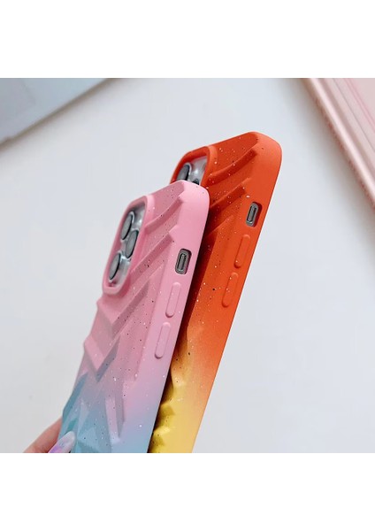 iPhone14 Pro Sparkly Case Star Patern Tpu Telefon Kapak-Yorum+Sarı (Yurt Dışından)