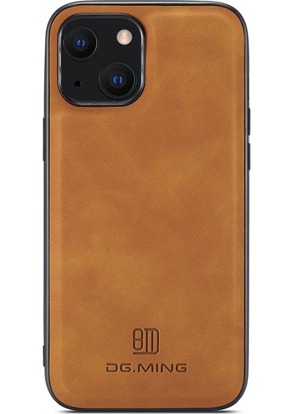 iPhone13 Kılıf Geri Koruyucu Pu Deri+Pc+Tpu Telefon Kapak-Kahverengi (Yurt Dışından) fırsatları
