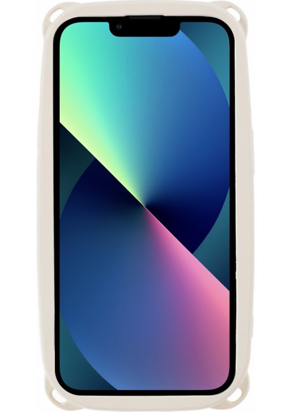 iPhone13 Için Jtw Serisi Tpu Case Bear Ear Geliştirilmiş Köşeler Telefon Geri Kapak-Beyaz (Yurt Dışından) fiyatları
