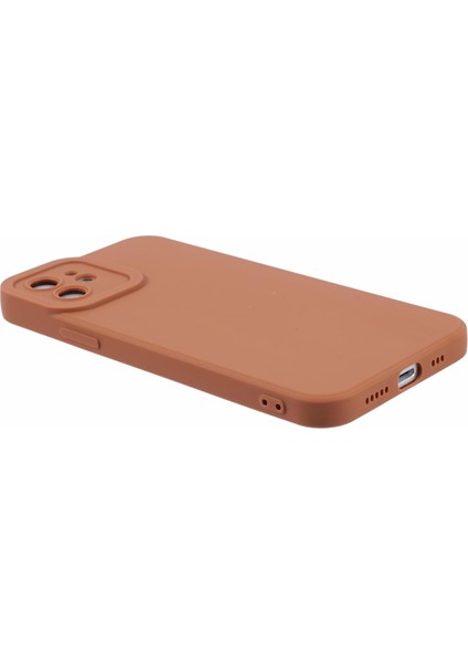 iPhone12 Için Yx Serisi 6.1 Inç Kasa Mat Tpu Telefon Geri Kabuğu (Hassas Kesim) -Brown (Yurt Dışından) fırsatları
