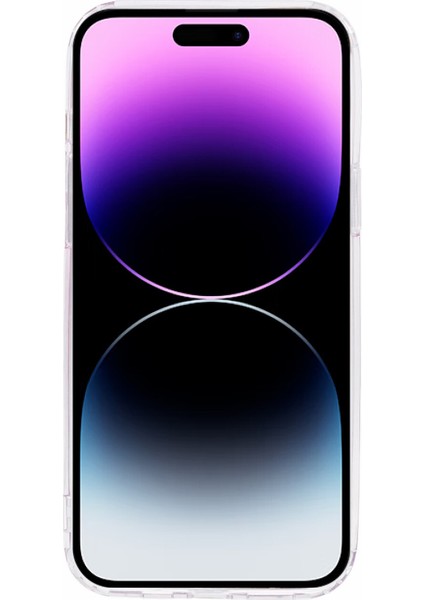 Magsafe Sparkle Epoxy Tpu+Akrilik Telefon Kapak Pembe ile Uyumlu iPhone14 Pro Slim Case Için Jtw Serisi (Yurt Dışından)
