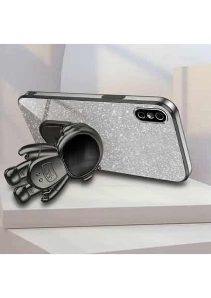 iPhoneXs Max Ksimum 6,5 Inç Kasa Şok Geçirmez Pc+Tpu Kickstand Telefon Geri Kabuk-Black (Yurt Dışından) modelleri