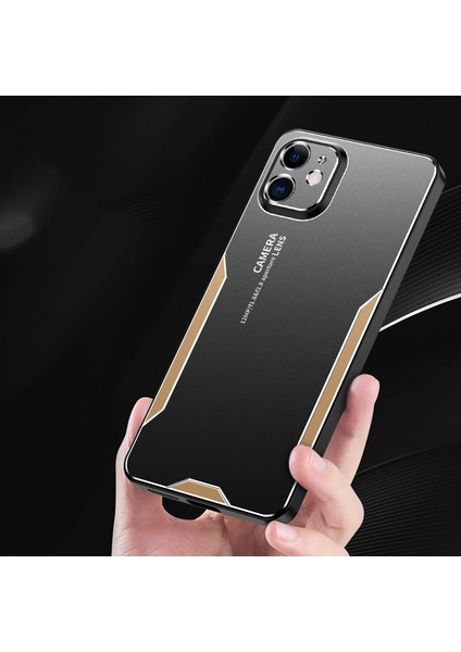 iPhone11 Sabit Kabuklu Telefon Kılıfı Önleme Önleme Önleyici Mat Alüminyum Alaşım Kapağı-Sold (Yurt Dışından)