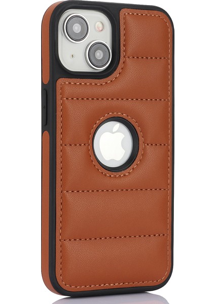 iPhone13 Için Logo Için Bırak Damla Koruma Deri Kaplamalı Tpu Cep Telefonu Kılıf Kişiği (Yurt Dışından) modelleri