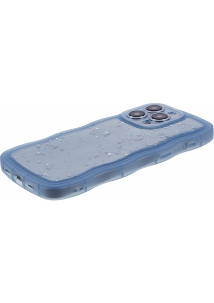 iPhone12 Pro Case Glitter Stars Için Jtw Serisi Çizgiye Dönüş Anti Telefon Kapak Blue (Yurt Dışından)
