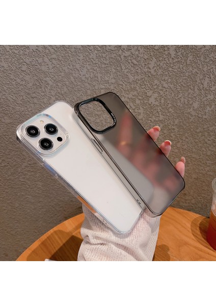 iPhone14 Pro Case Anti-Cratch Pc+Temperli Cam Mat Telefon Kapak Terazik (Yurt Dışından) modelleri
