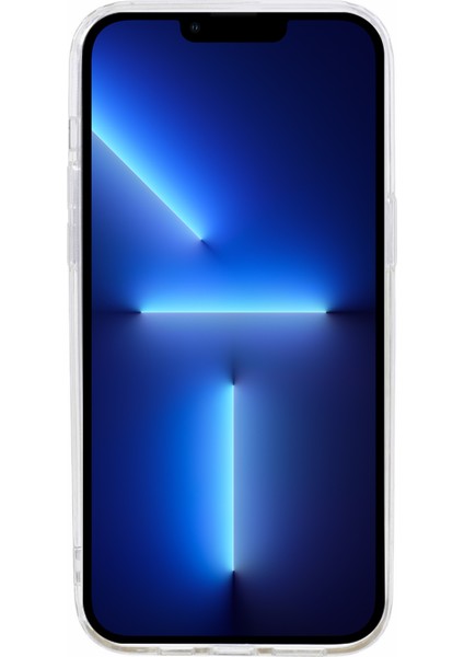 iPhone13 Pro 6.1 Inç Kılıf Sparkle Epoksi Tpu+Akrilik Telefon Kabuğu Magsafe-Sarı ile Uyumlu Jtw Serisi (Yurt Dışından)