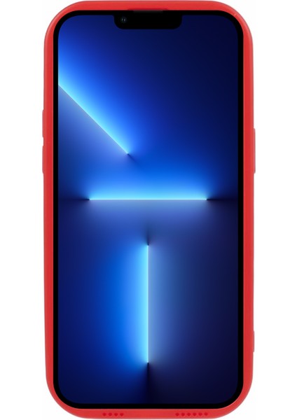 iPhone13 Pro Max Için Wd Serisi Max 6.7 Inç Kasa Ince-Fit Yumuşak Tpu Kalu Akıllı Telefon Kapak-Kırmızı (Yurt Dışından)