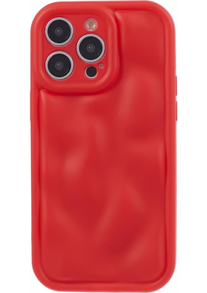 iPhone13 Pro Max Için Wd Serisi Max 6.7 Inç Kasa Ince-Fit Yumuşak Tpu Kalu Akıllı Telefon Kapak-Kırmızı (Yurt Dışından)