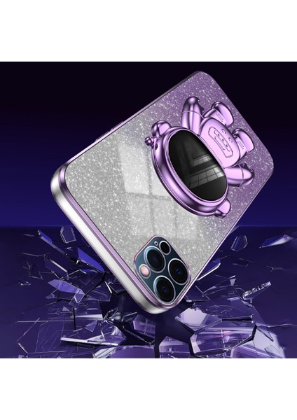 iPhone12 Pro Case Kickstand Pc+Tpu Telefon Kabuk Doğumu Için Işıltılı Toz Dekor Kapağı (Yurt Dışından) fırsatları